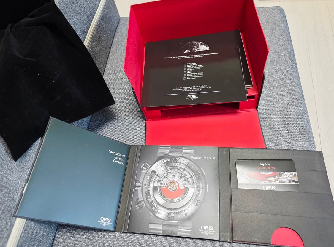 오리스 오스카 피터슨 한정판 오토매틱 시계 상품이미지10