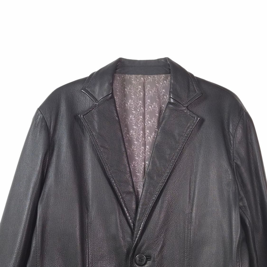 마르키스 옴므 천연 산양가죽 레더 블레이저 자켓 L 상품이미지2