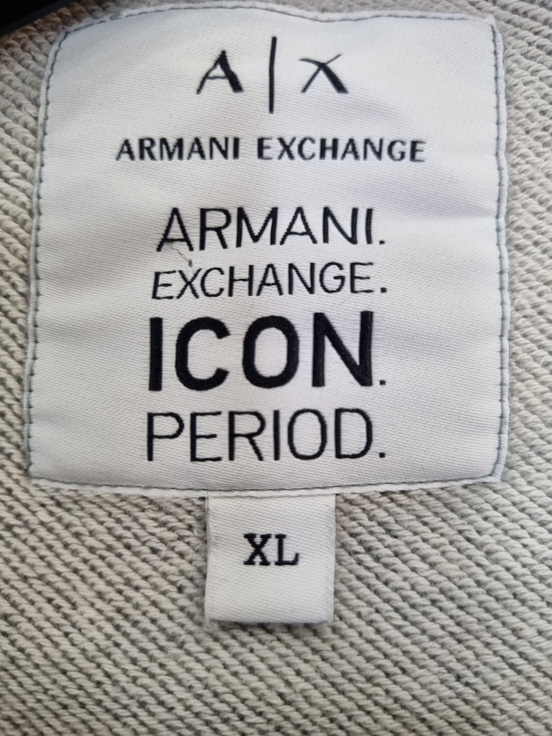 아르마니 익스체인지 맨투맨 XL 그레이 상품이미지3