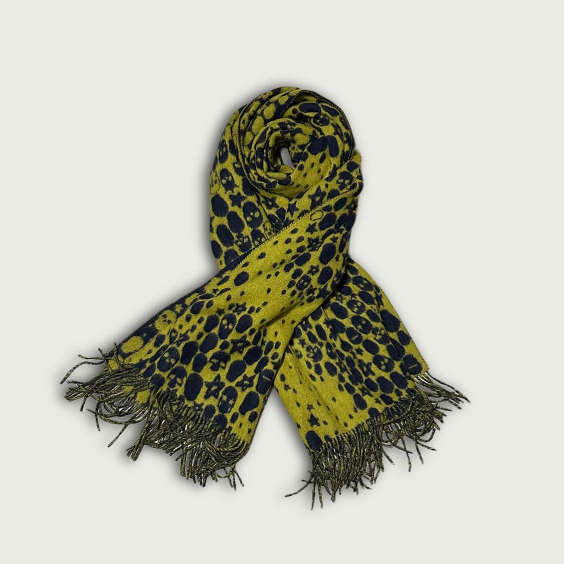 시스템 스컬 숄 머플러 상품이미지1