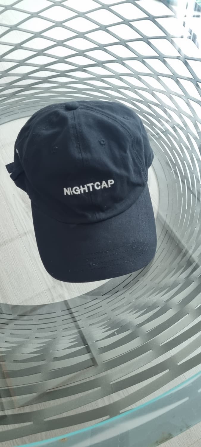NIGHTCAP x Sunday School 베이직 볼캡 (블랙) 상품이미지1