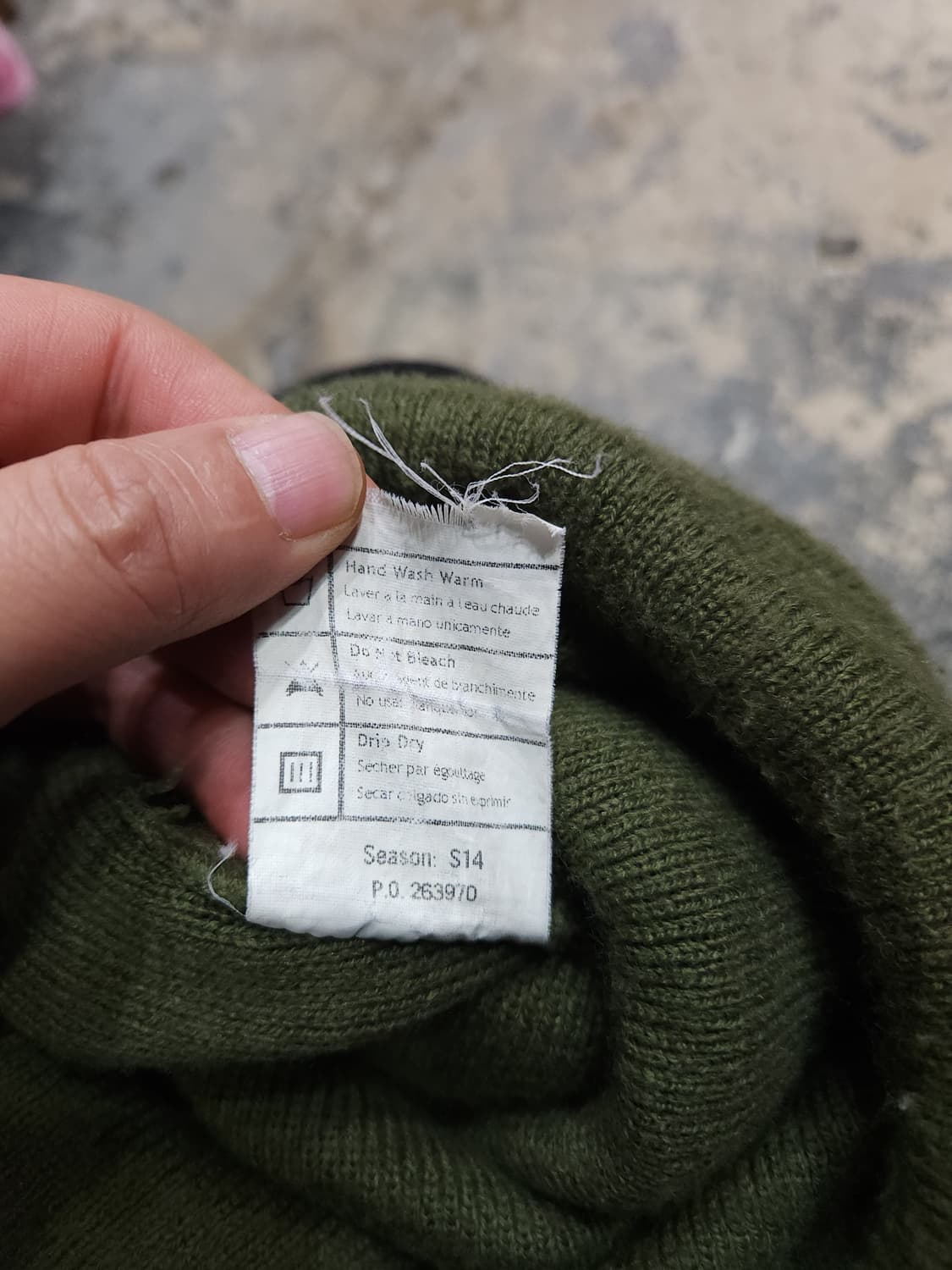 칼하트 카키 아크릴 니트 비니

 상품이미지5