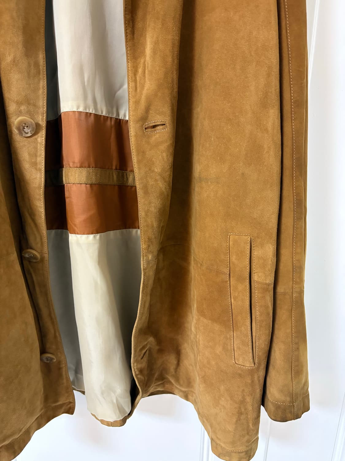 Vintage Suede Car Coat 상품이미지4