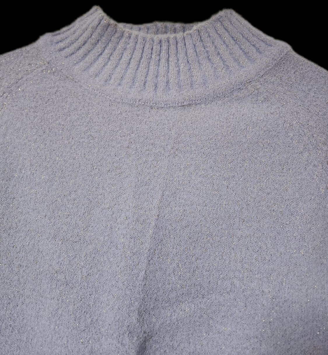 지오송지오 니트 스웨터 연보라색 펄 85(55) 상품이미지4