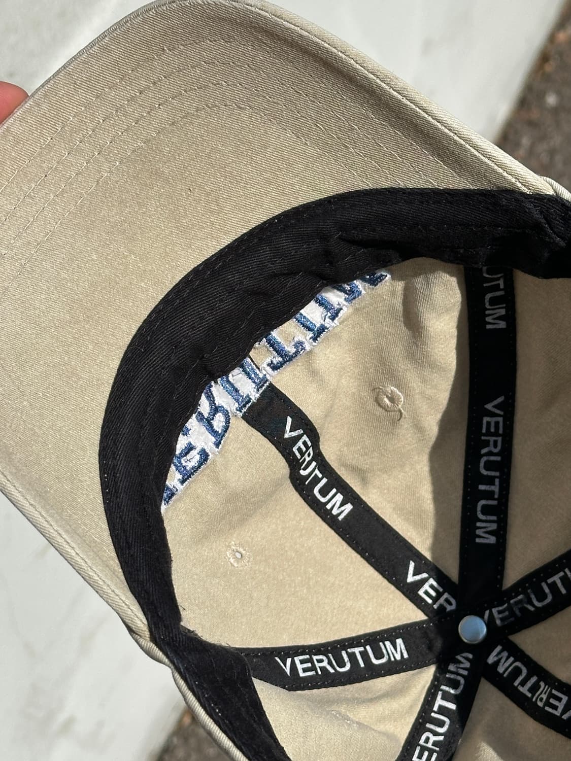 [M] 베루툼 로고 볼캡 모자 상품이미지5