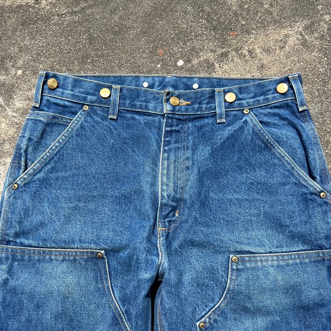 칼하트 B07 더블니 데님 팬츠 상품이미지2