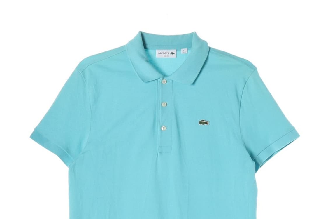 라코스테 민트 슬림핏 피케 반팔 티셔츠 4 상품이미지3