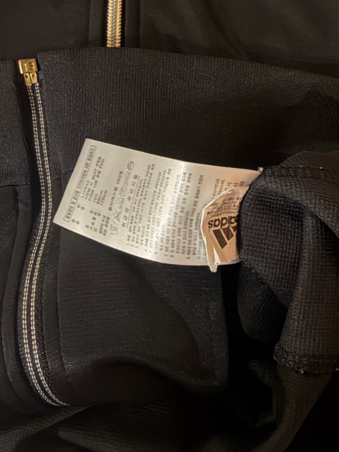 아디다스 골드 후드집업(100) 상품이미지4