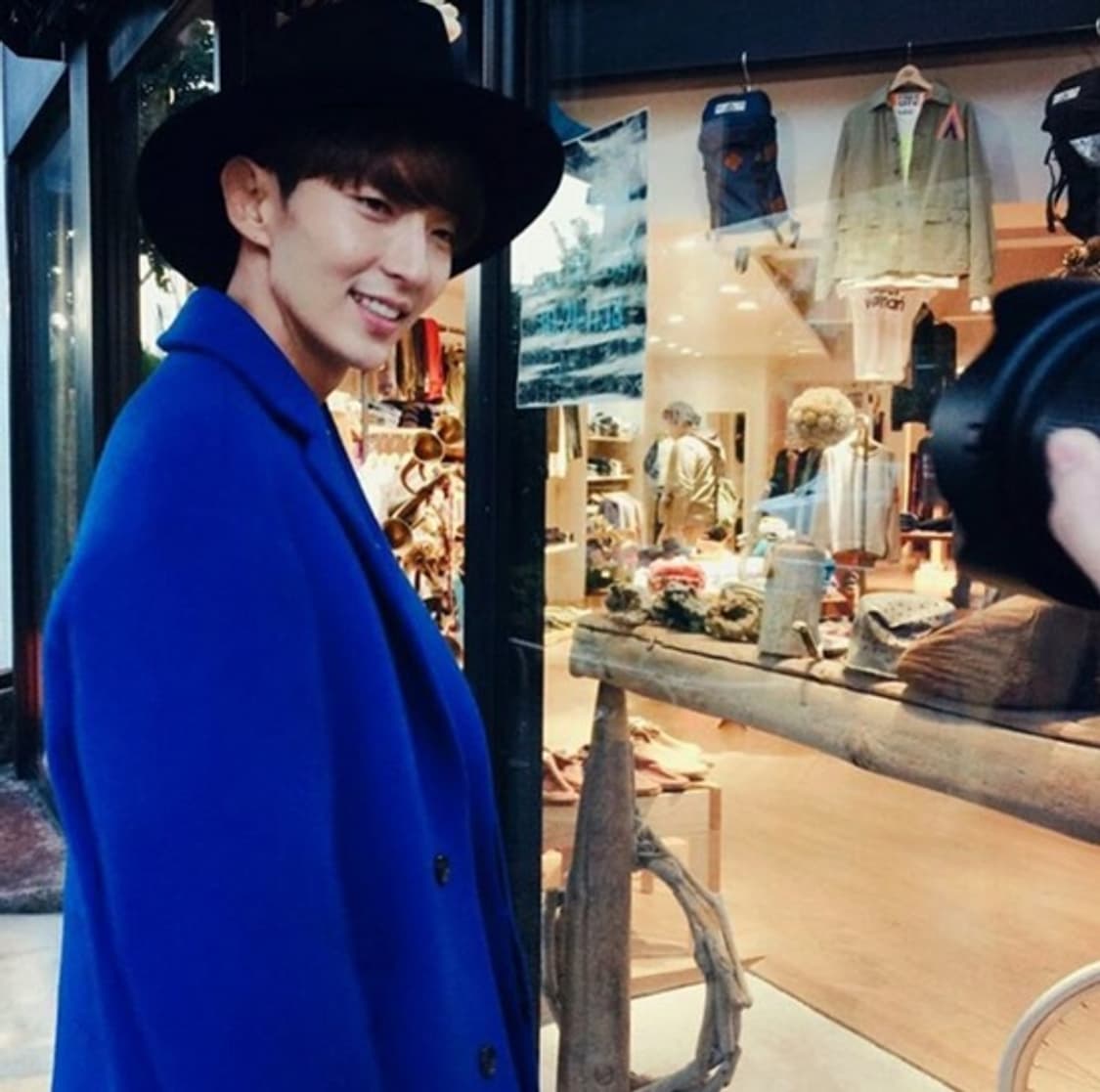 시스템옴므 캐시미어 코발트블루 오버핏 코트 95사이즈 상품이미지10