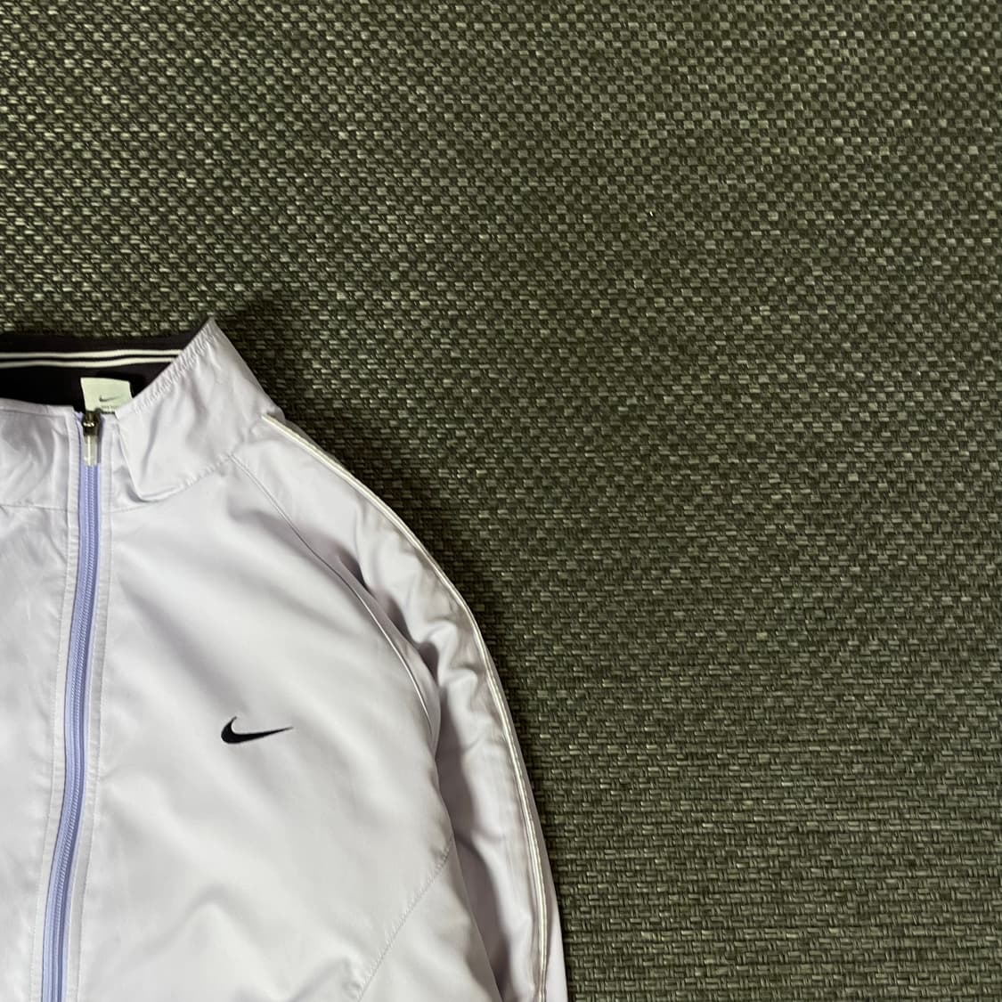 나이키 라이트블루 폴리 집업 자켓 L 상품이미지3
