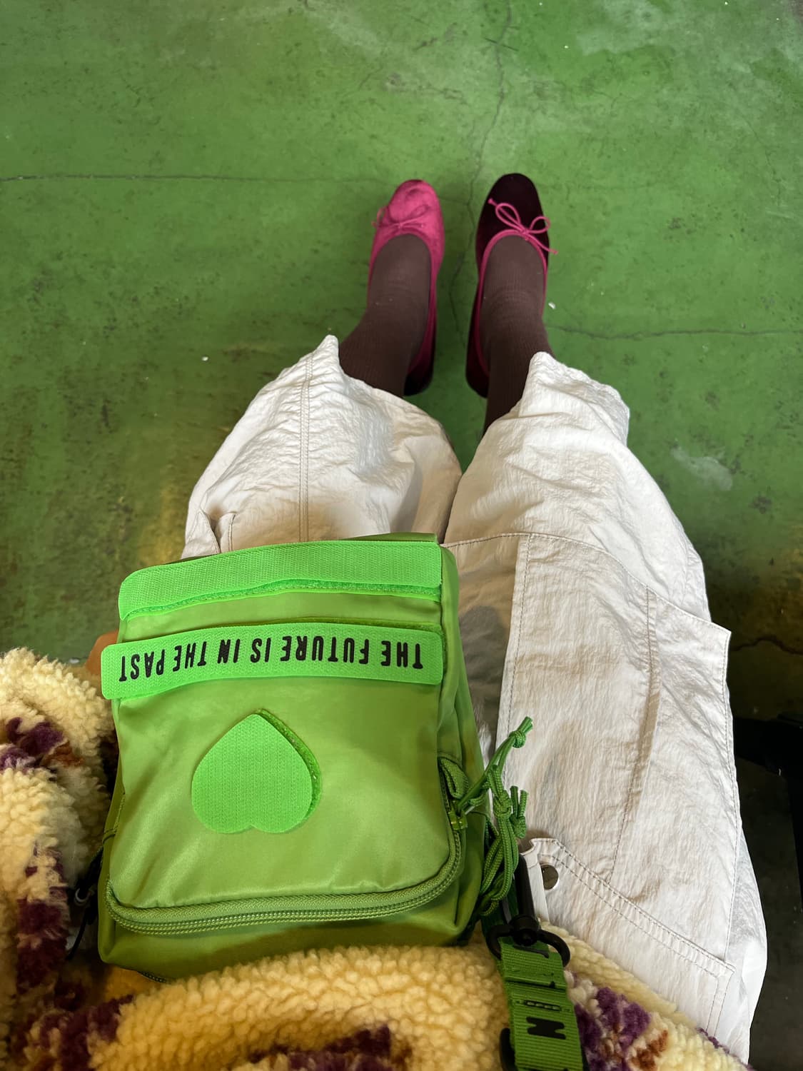 밀리터리 파우치 크로스백 그린 상품이미지1