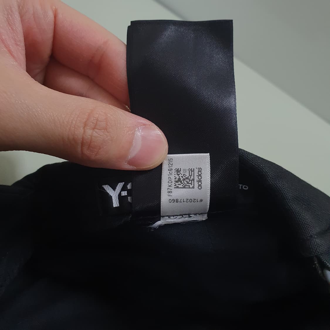 OS) 아디다스 X 요지야마모토 Y3 스트릿 로고 볼캡 블랙 상품이미지7