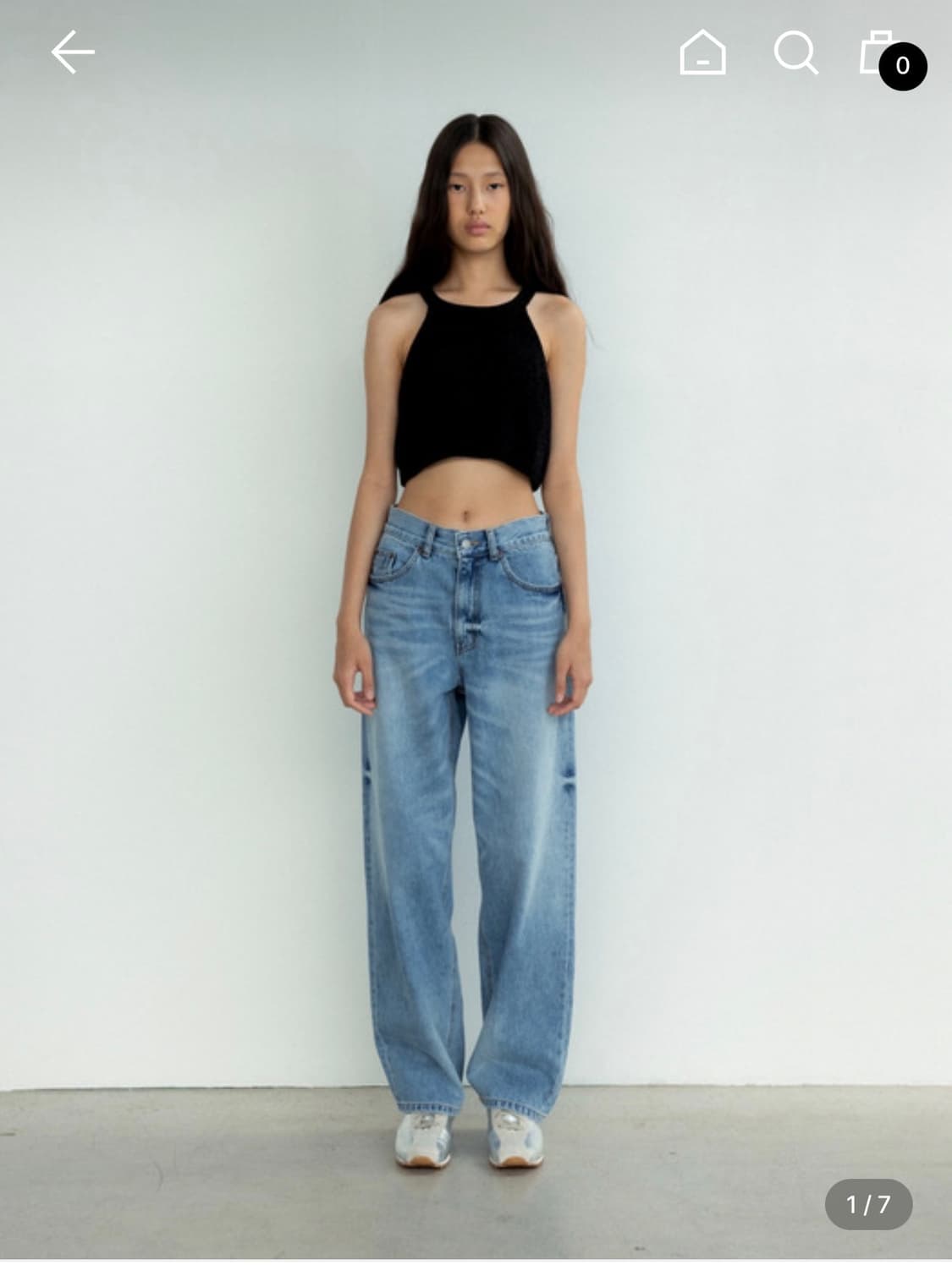 모노하 데님 Tanz blue denim (blue) 상품이미지1