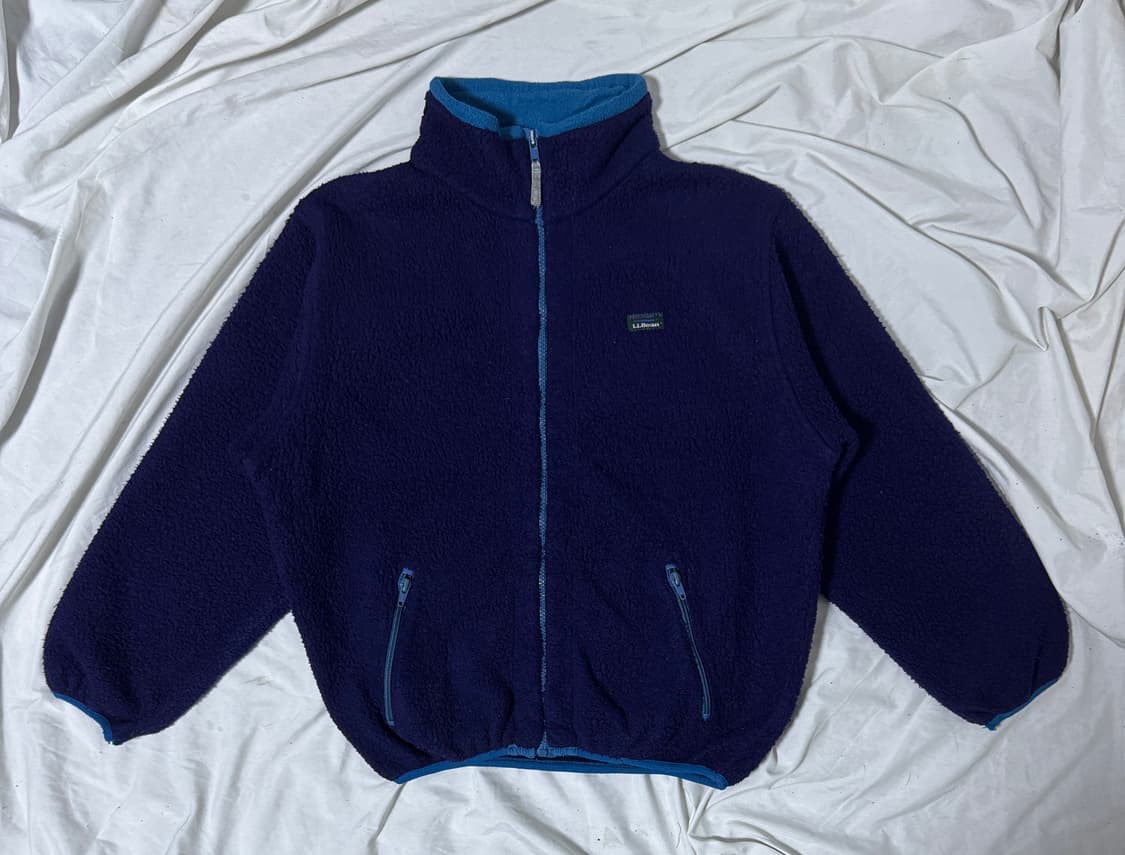 Usa 엘엘빈 퍼플 플리스 자켓 상품이미지1