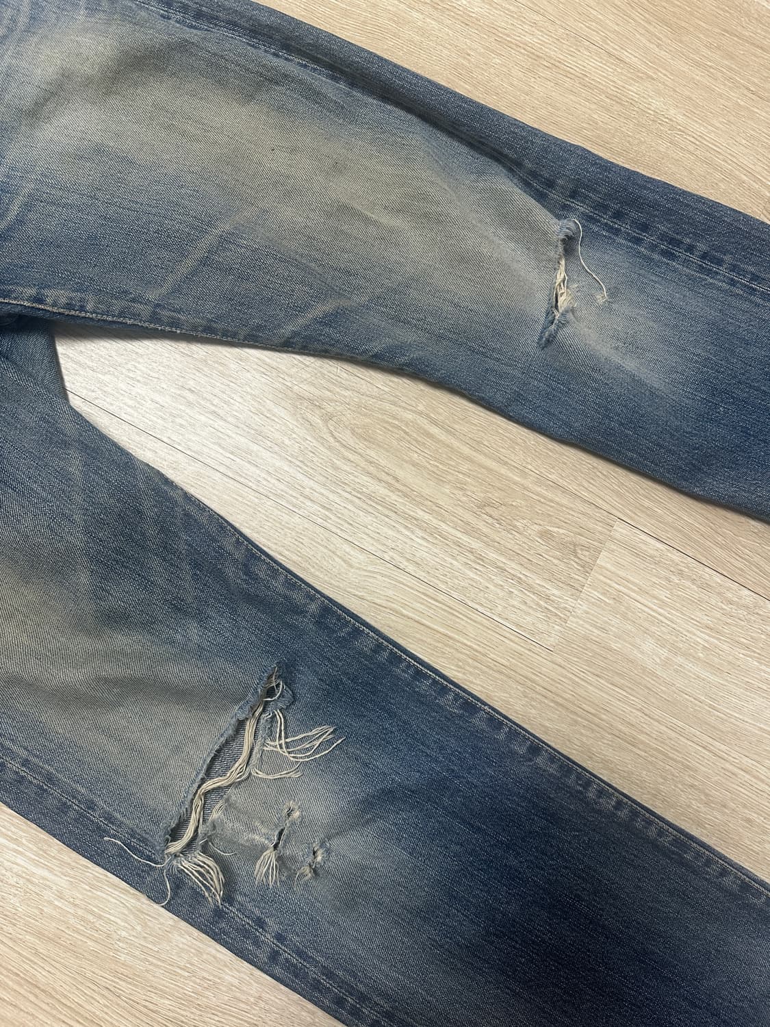 hystericglamour studded distressed denim 상품이미지7
