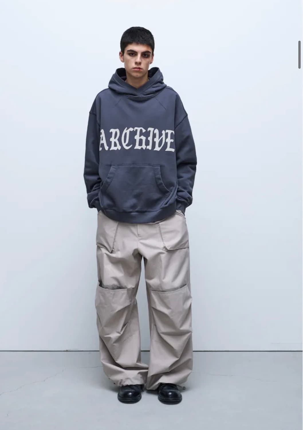 Etce ARCHIVE V RIP 후드 (COOL GRAY) 상품이미지4