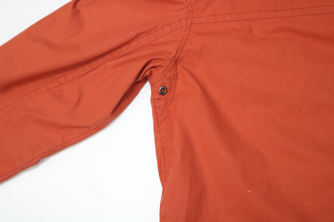 빈티지 오렌지 테크니컬 후드 윈드브레이커 자켓 (M) 상품이미지9