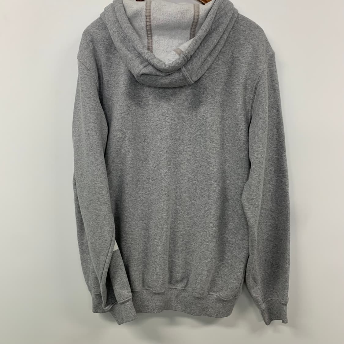 칼하트 레터링 그레이 후드티 상품이미지3