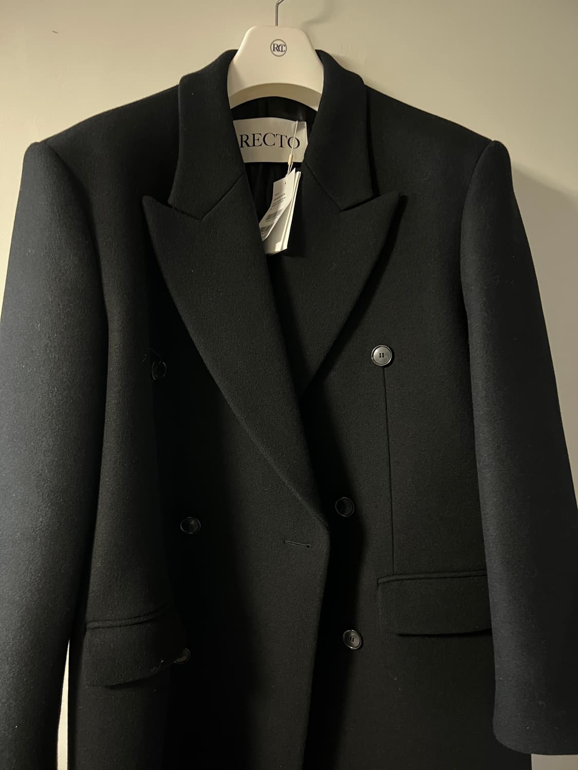 렉토 25fw 코트 상품이미지2