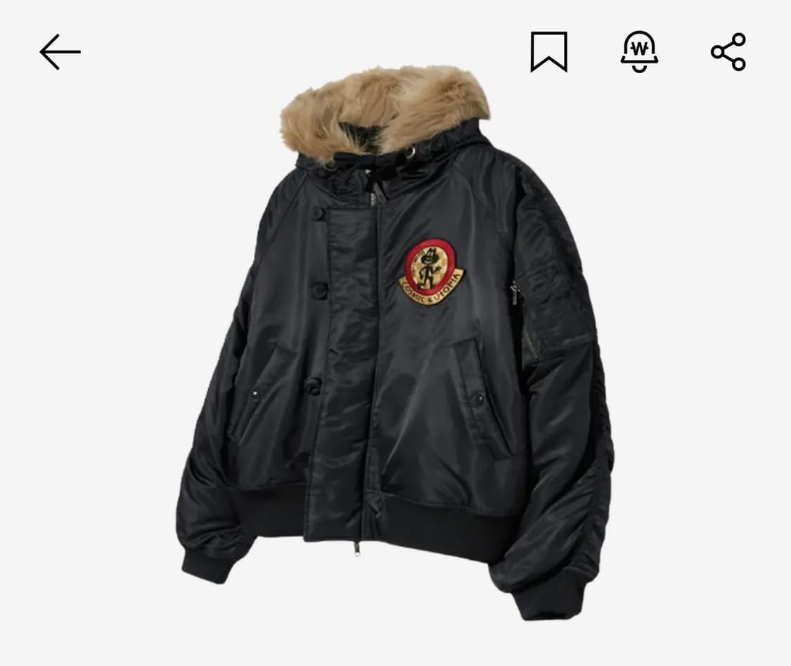 팀코믹스 항공점퍼 상품이미지1