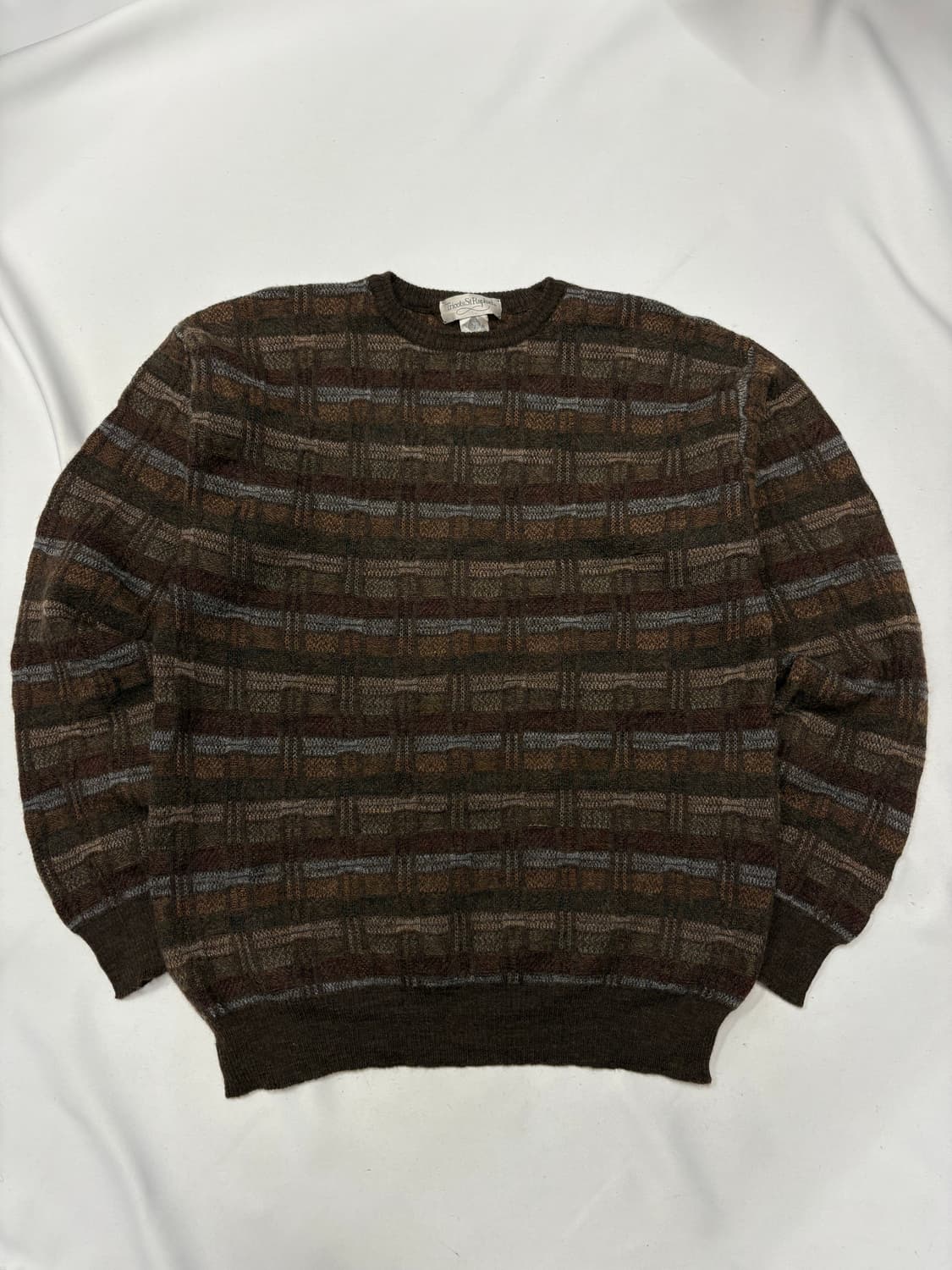 90s Tricots ST Pheal 케이블 울 니트 상품이미지2