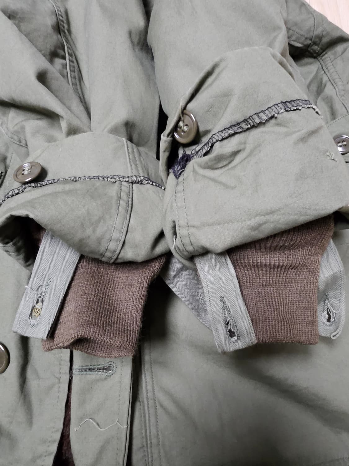 미군오리지날 M-1947 미해병대 장진호파카 상품이미지8