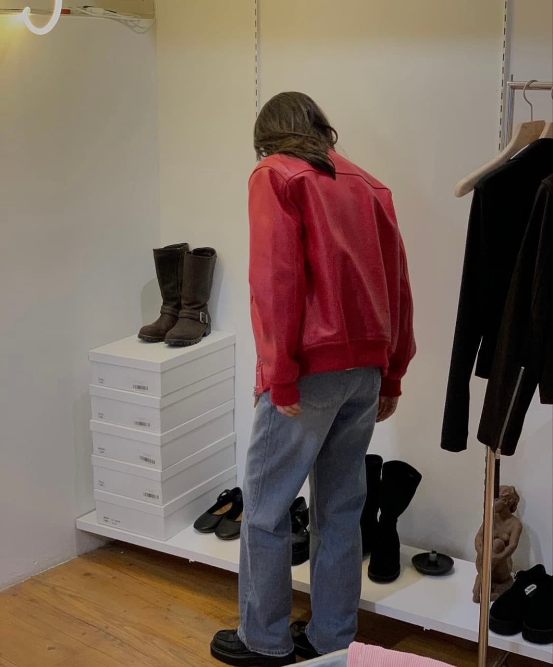 [카리나, 채령 착용]THINK PLANT 띵크플랜트 데님 wide de 상품이미지2