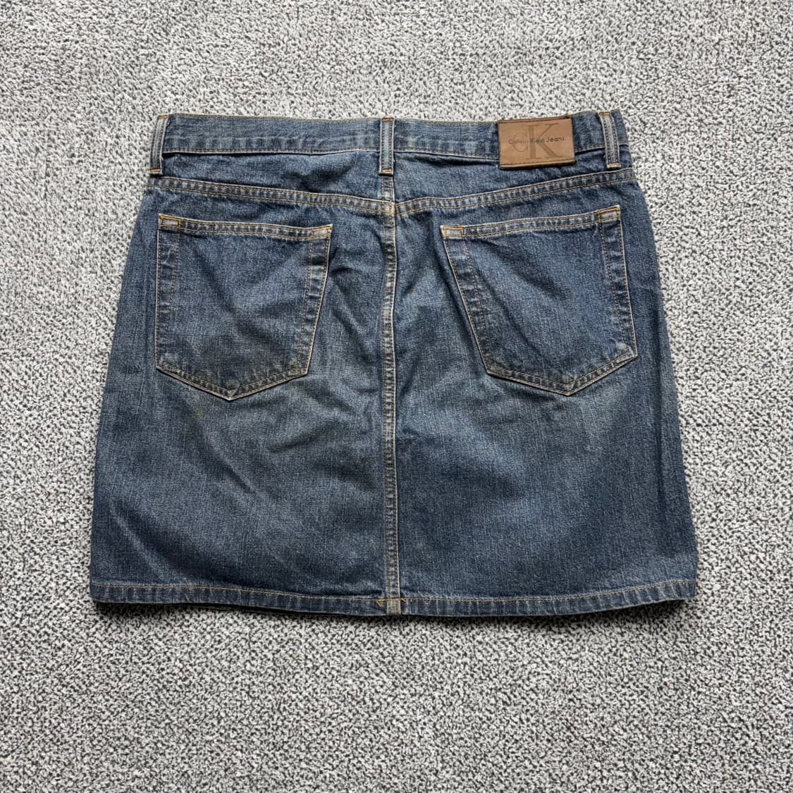 캘빈 클라인 데님 미니 스커트 상품이미지2