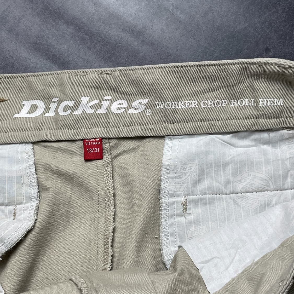 DICKIES 디키즈 빈티지 베이지 워크 팬츠 A01076 상품이미지9