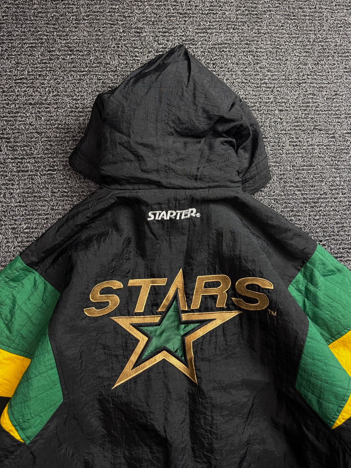 90s 스타터 올드스쿨 NHL 댈러스 스타스 아노락 자켓 3374 상품이미지1