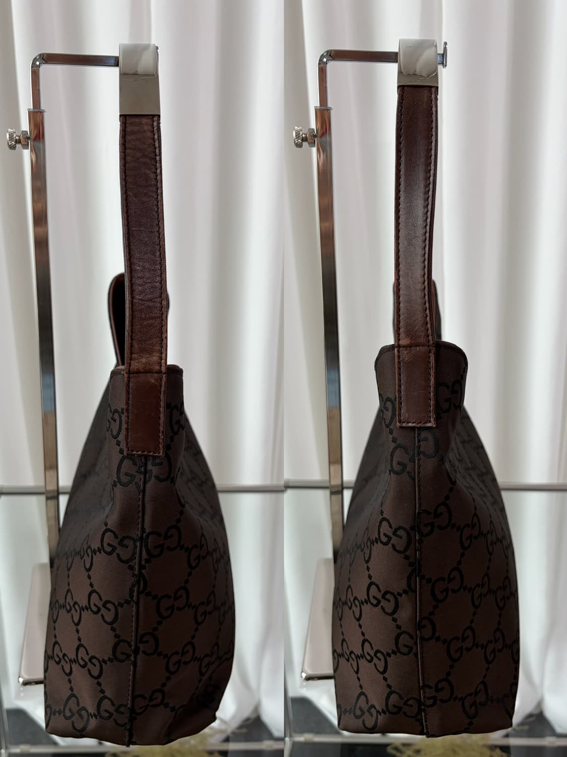 구찌 x 톰포드 GG 스틸 핸들 숄더백 상품이미지6