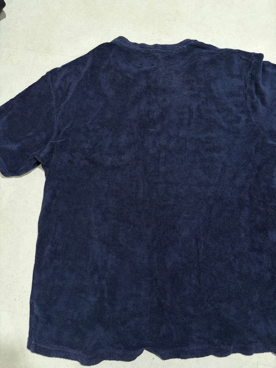 스투시 테리소재 한정라인 반팔 L 상품이미지6