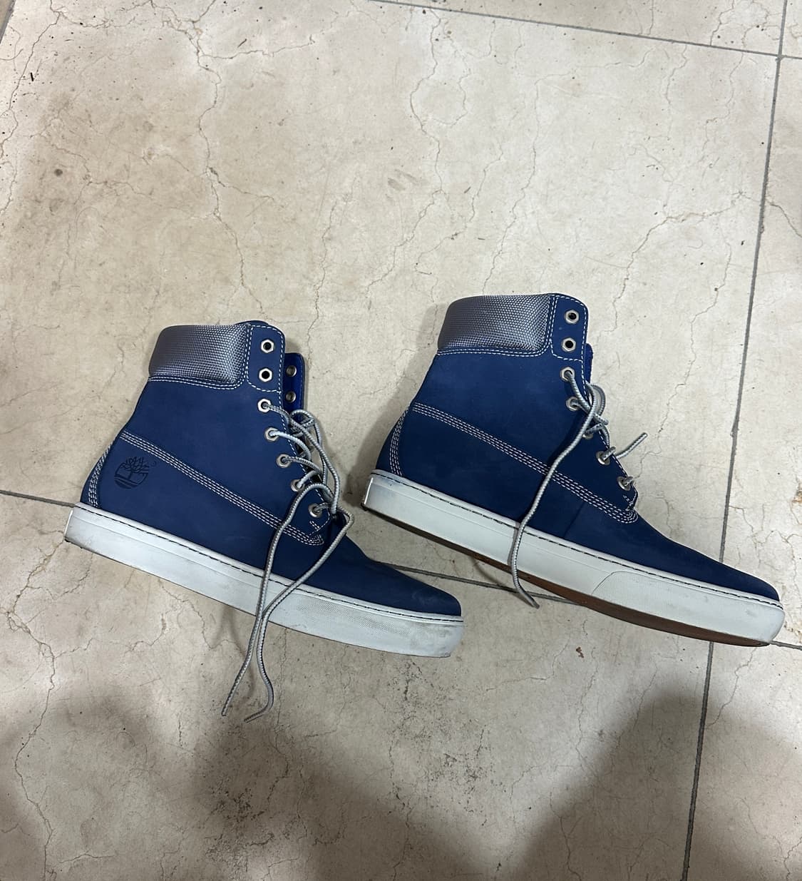 희귀템) 팀버랜드 워커 부츠 블루 US 9 ,270 사이즈 상품이미지3