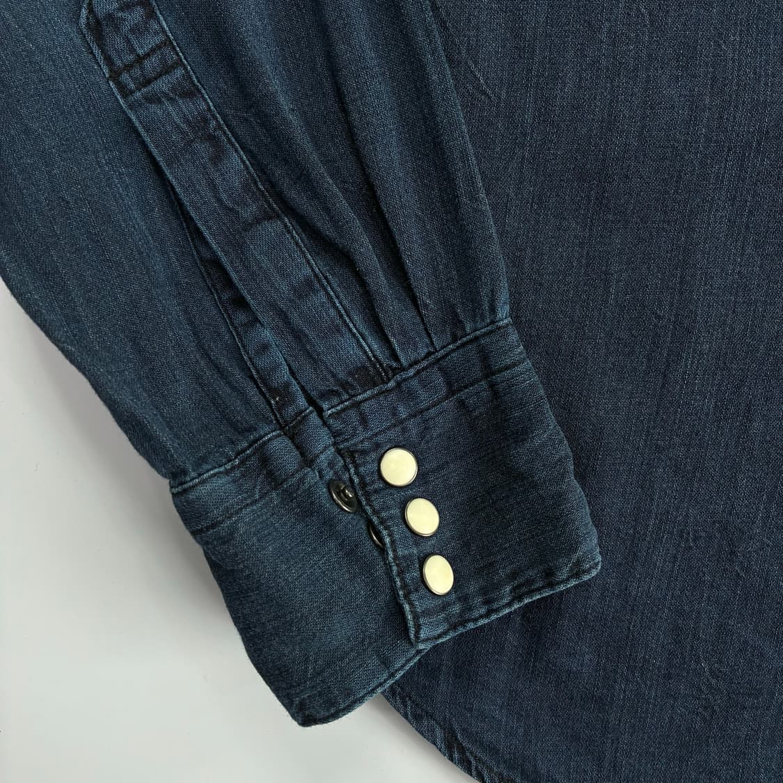 Levi's  리바이스 진청 데님 웨스턴 셔츠  상품이미지3
