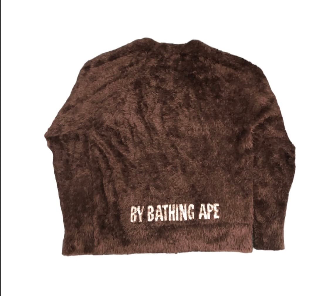 정품) 베이프 헤어리 니트 M 상품이미지2