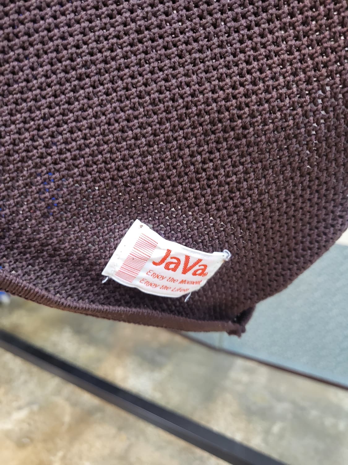 일본빈티지 니트카라반팔티셔츠 상품이미지3