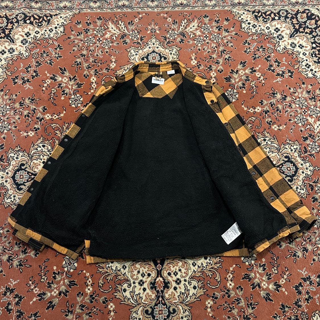 팀버랜드 플란넬 셔츠 자켓 (M) 플리스 상품이미지7