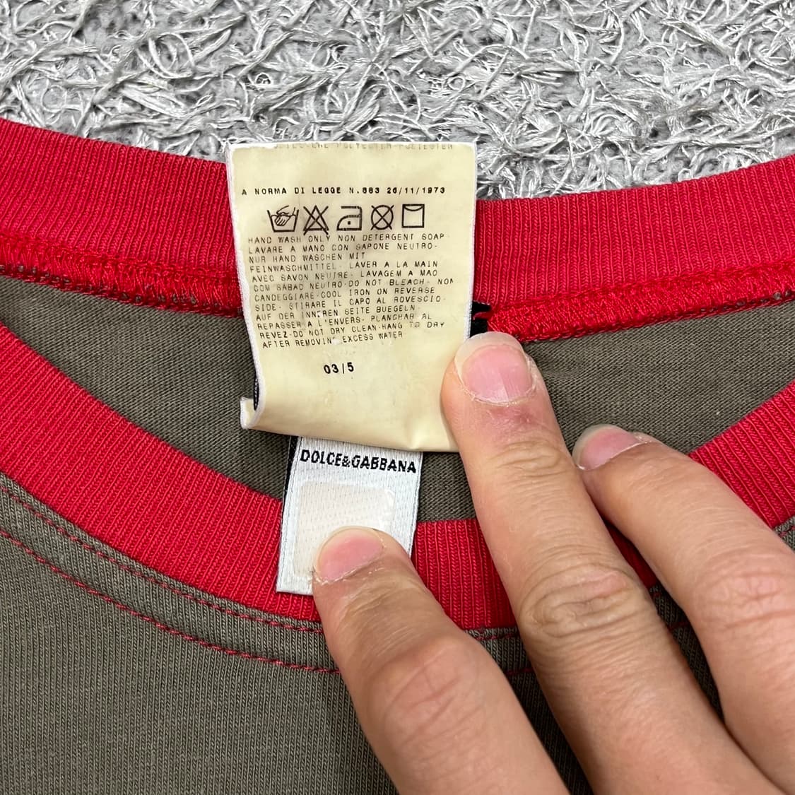 [90] 돌체앤가바나 롱슬리브 상품이미지4