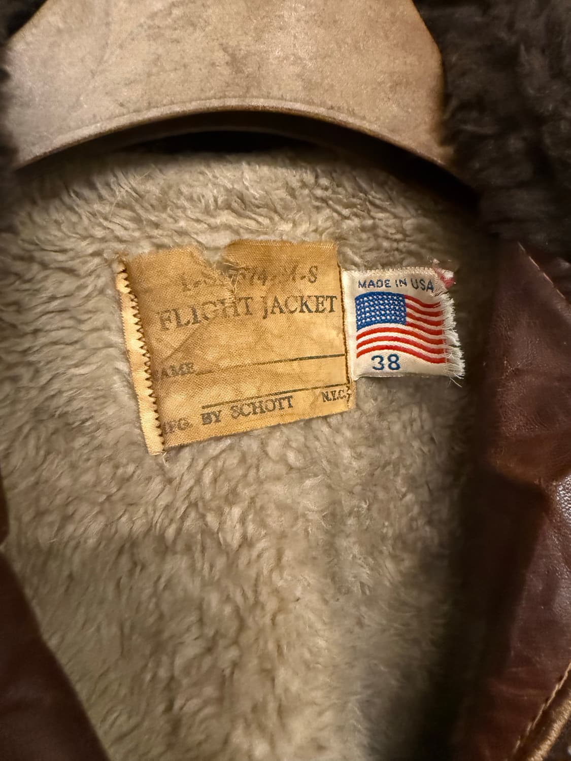 60s 쇼트 플라이트 가죽자켓 g-1 상품이미지5