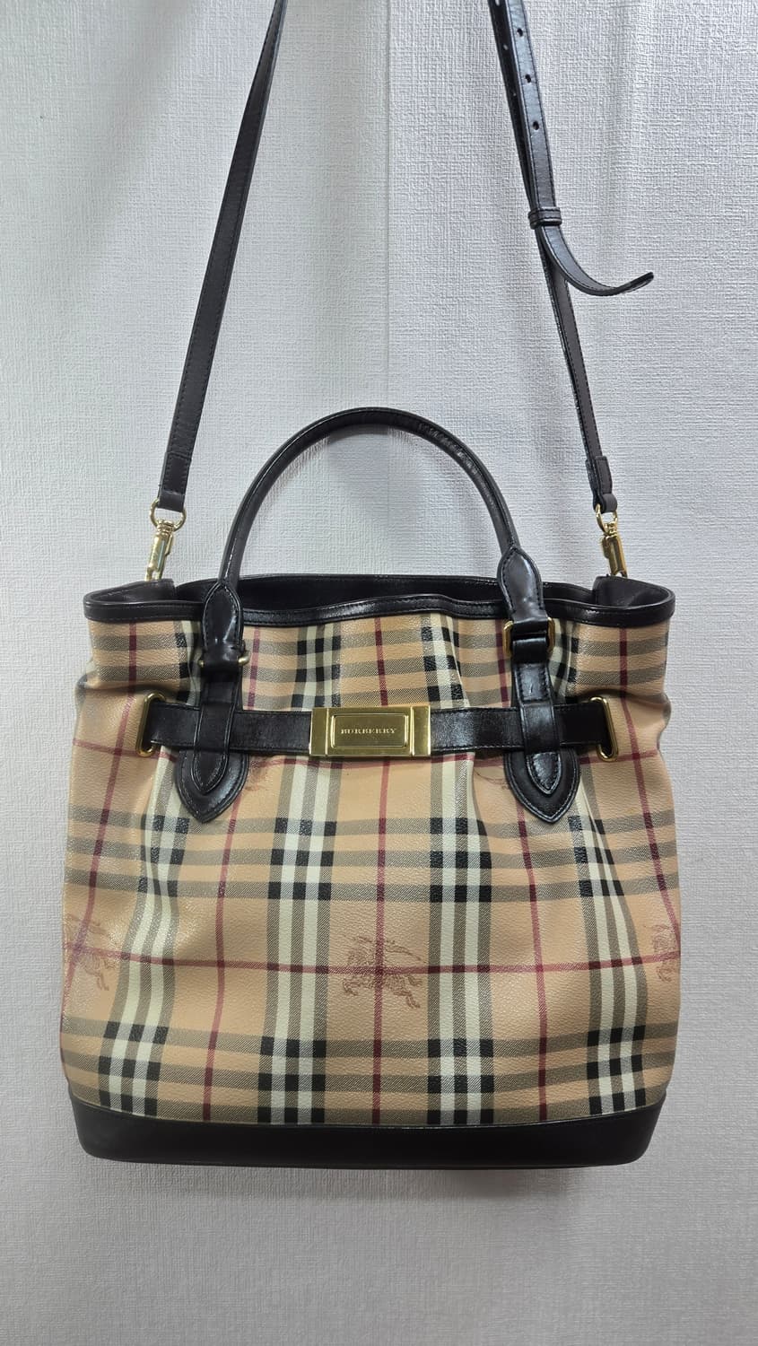 버버리A급정품 - 노바체크 투웨이백(토트/크로스) 상품이미지1
