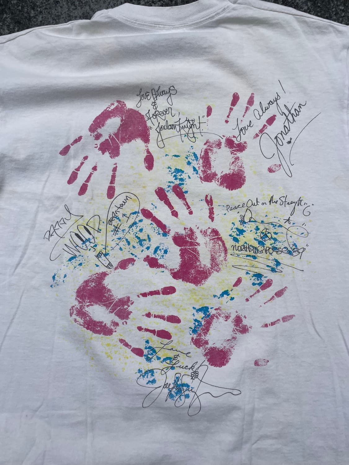 80s 뉴 키즈 온 더 블락 1989 투어 티 상품이미지8