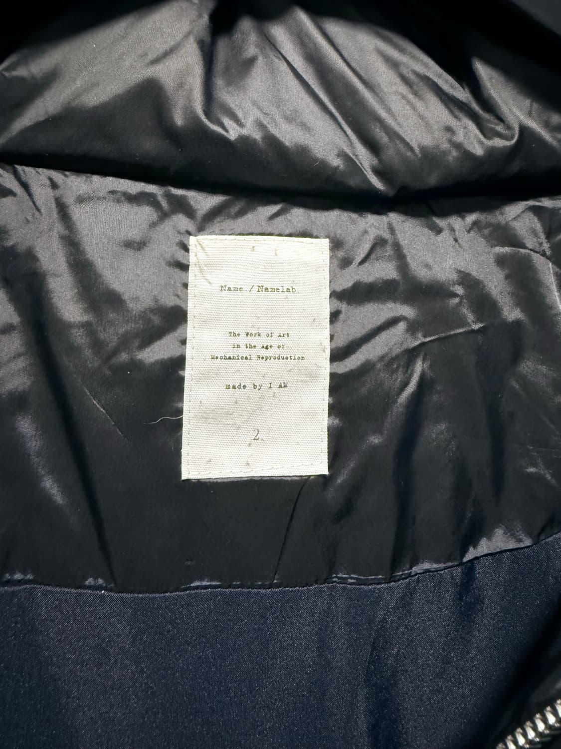 Name Nynol Chambray Down Jacket 상품이미지7