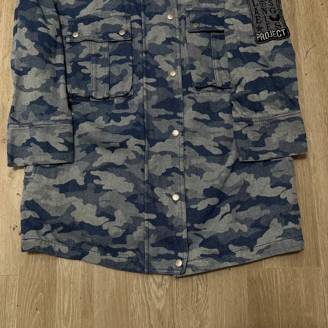 LAP 밀리터리 카모플라쥬 코튼 야상 자켓 M/95 상품이미지7