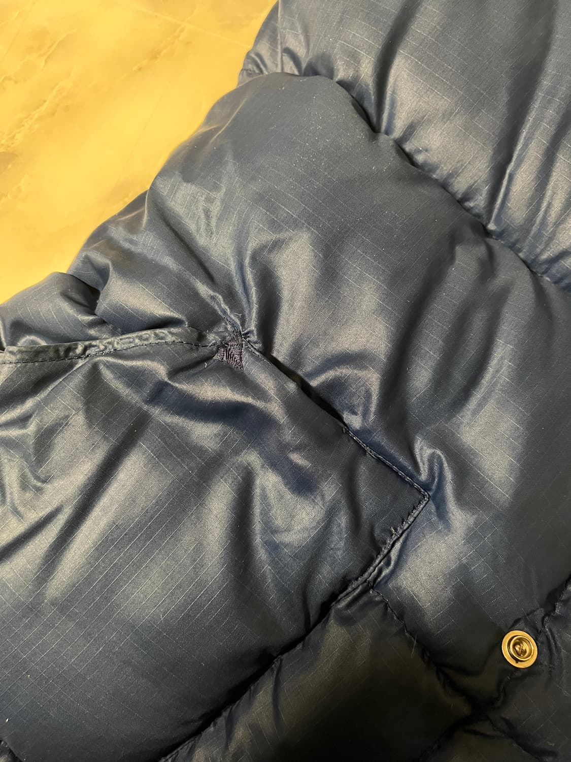 70‘s 노스페이스 브라운라벨 퍼프 베스트 빈티지 상품이미지6