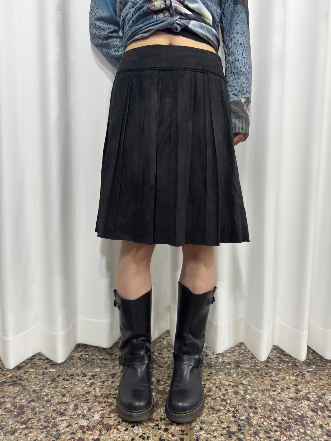 untitled midi pleats skirt 상품이미지3