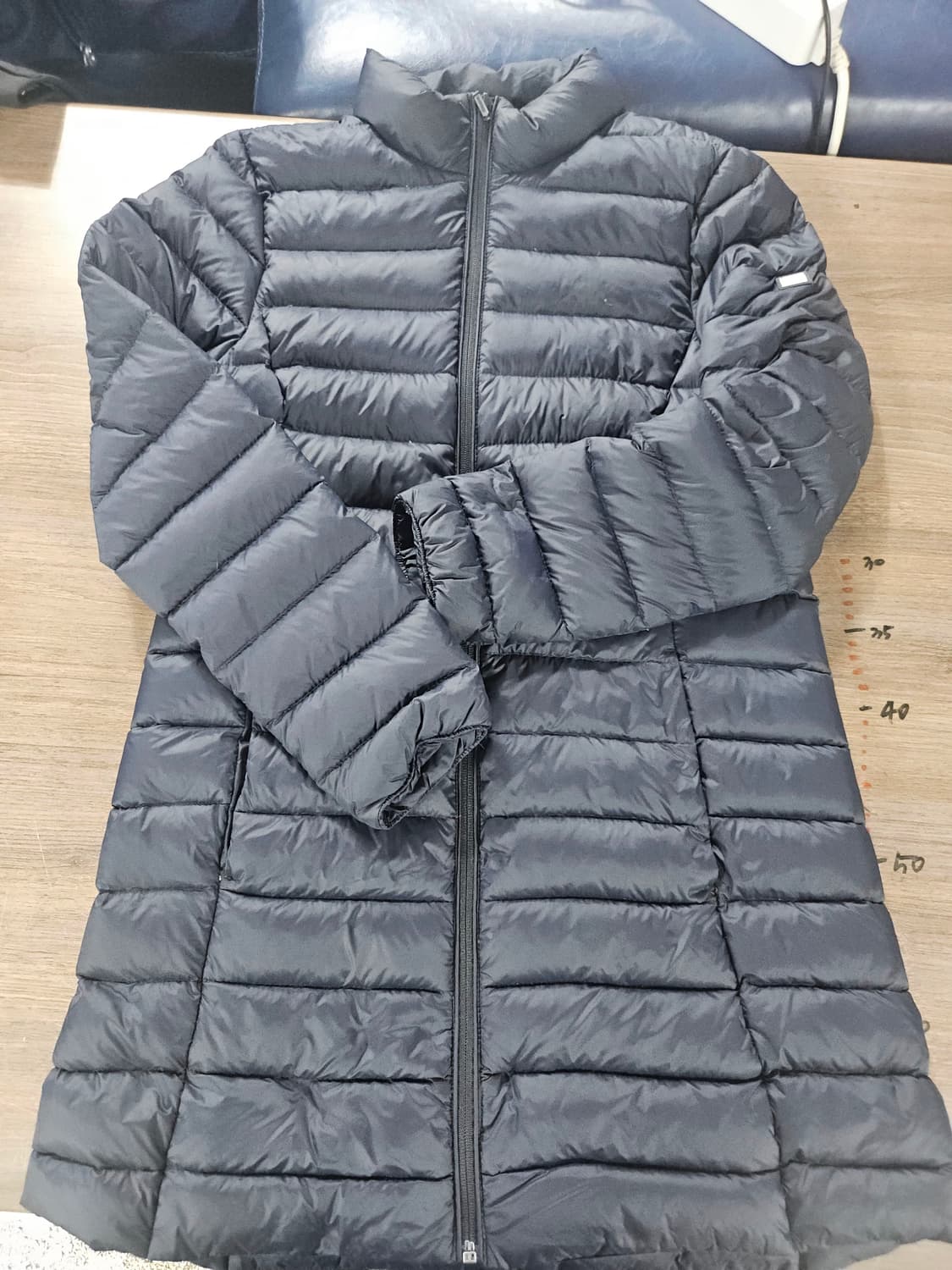 카파  M  경량롱패딩 네이비 상품이미지1