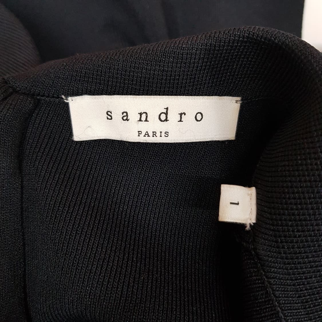 산드로 SANDRO 스터트 카라 니트 원피스 1사이즈 상품이미지6