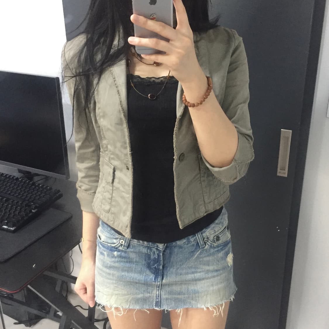 Vigny 로걀 갸루 연카키 자켓 상품이미지4