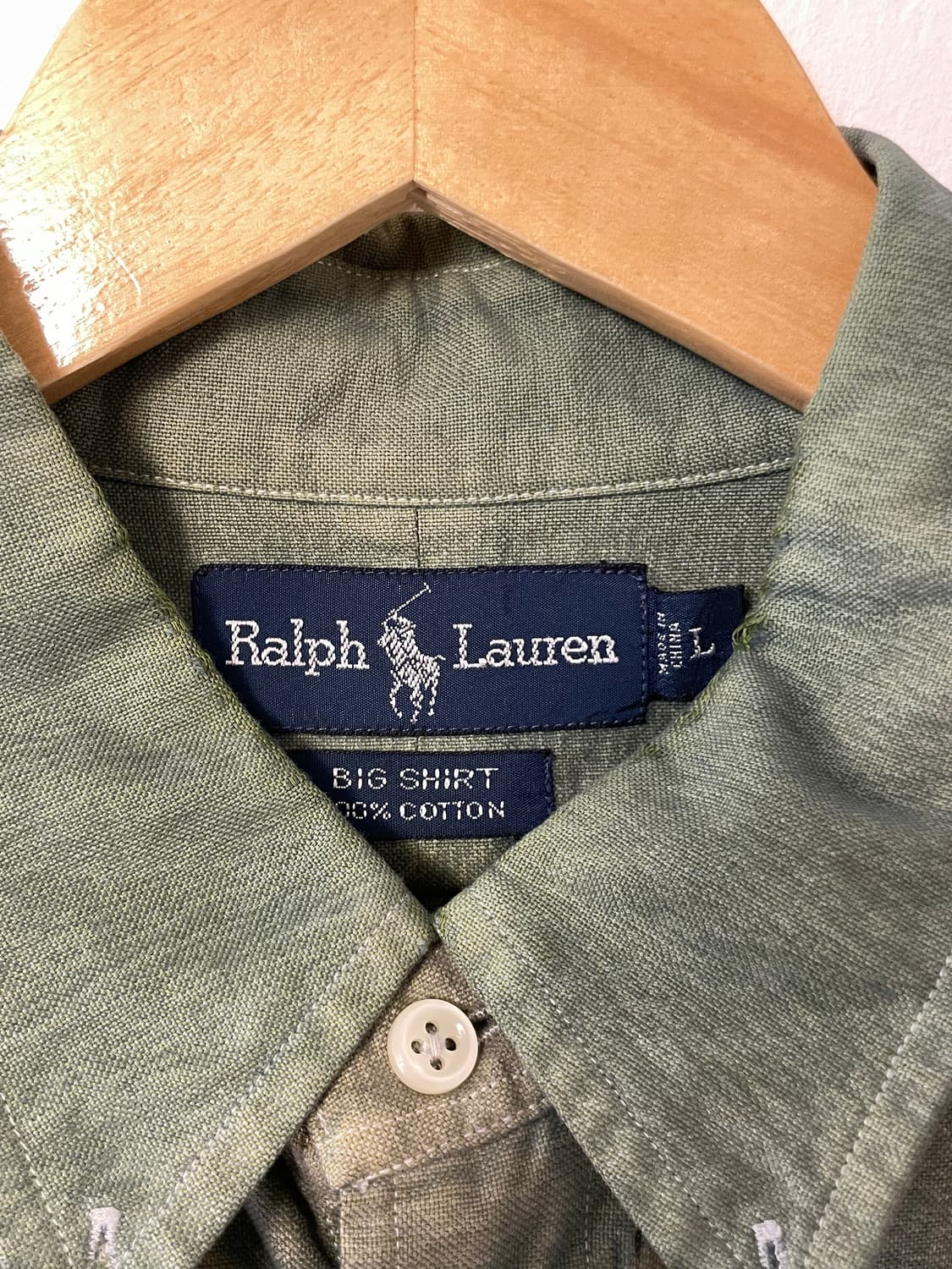 폴로 가먼트 다이 셔츠  상품이미지6