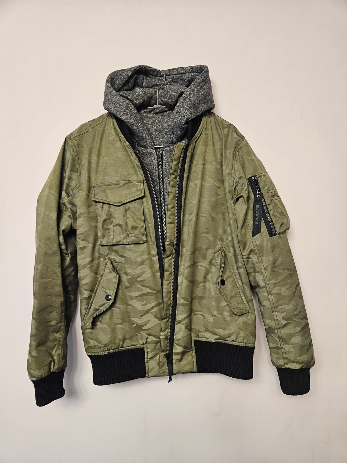 블랙야크 후드탈부착패딩자켓3회착신품급ㅡ해운대 상품이미지2